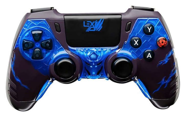 Manette de jeu programmable sans fil Lexip Multicolor RF pour Switch et PC