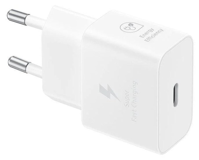 Chargeur Samsung EP-T2510NWEGWW USB Type C 25W Charge rapide Blanc