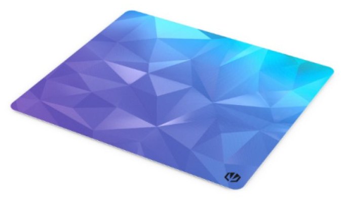 Tapis ENDORFY Crystal Blue L 450X400MM avec bords finis et base antidérapante