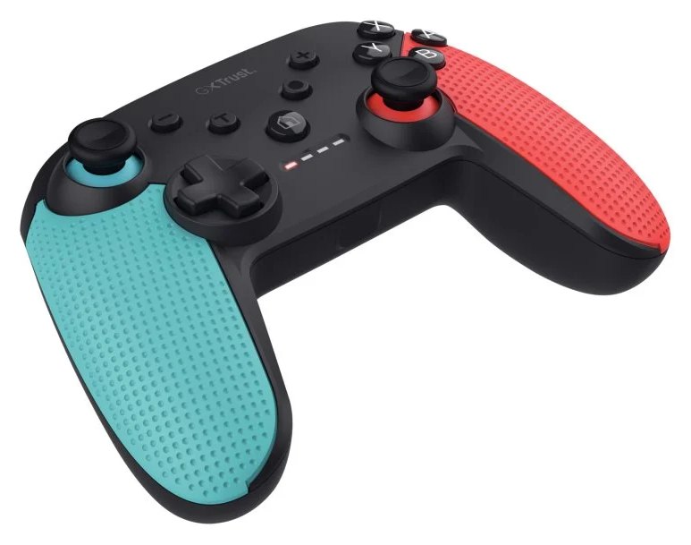 Manette Bluetooth Trust pour Nintendo Switch, vibrations, commandes de mouvement, 15 boutons