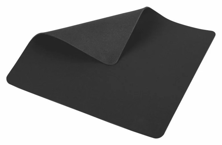 NATEC Evapad Tapis de Souris Noir Monocrome EVA Antidérappant 205X235MM