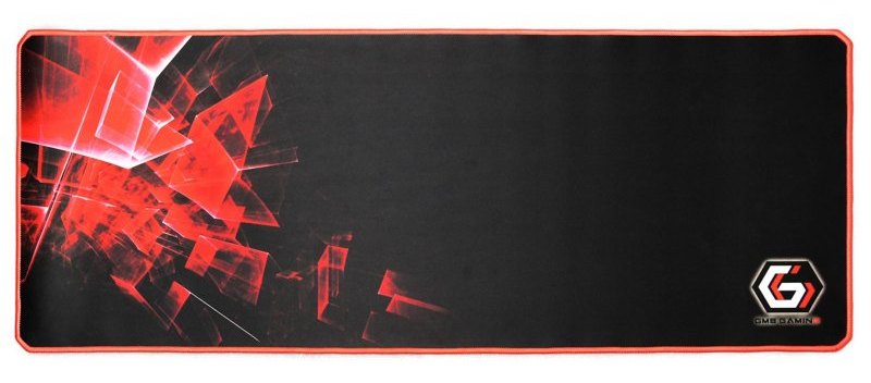 Gembird MP-GAMEPRO-XL Tapis de Souris Gaming Noir Monocrome Grand Format 900 mm x 350 mm