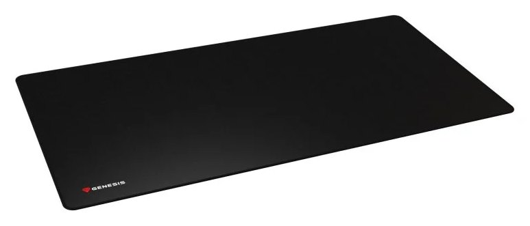 Alfombrille de Souris Genesis Carbon 500 MAXI LOGO Taille XXL Surface Antidérapante