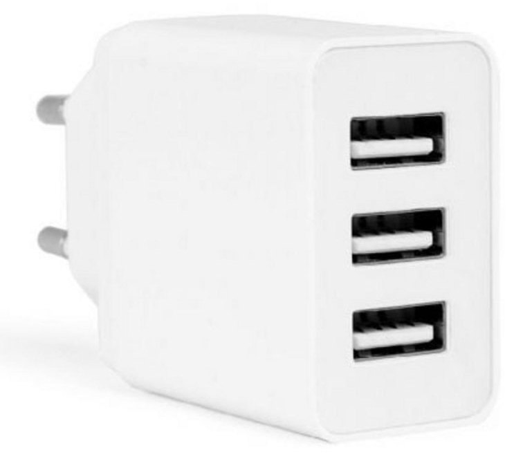 Cargador Orbegozo EN 1100 3XUSB 17W Chargeur Mural Compact