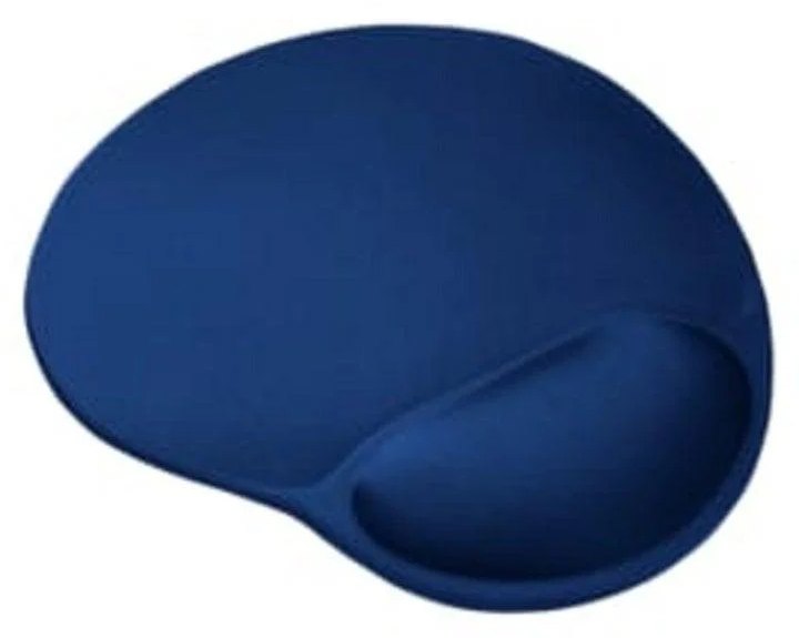 Tapis de Souris Trust BigFoot 20426 Gel Microfibre Bleu Ergonomique Antidérapant