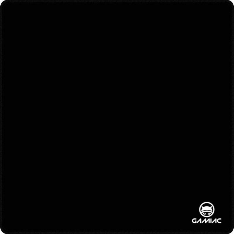 Tapis de souris gaming GAMIAC XL10 450 x 450 x 3 mm Spandex antidérapant noir résistant aux