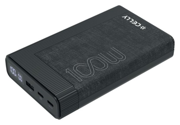 Batterie externe Celly PD 100 W 20 000 mAh [PRO POWER]