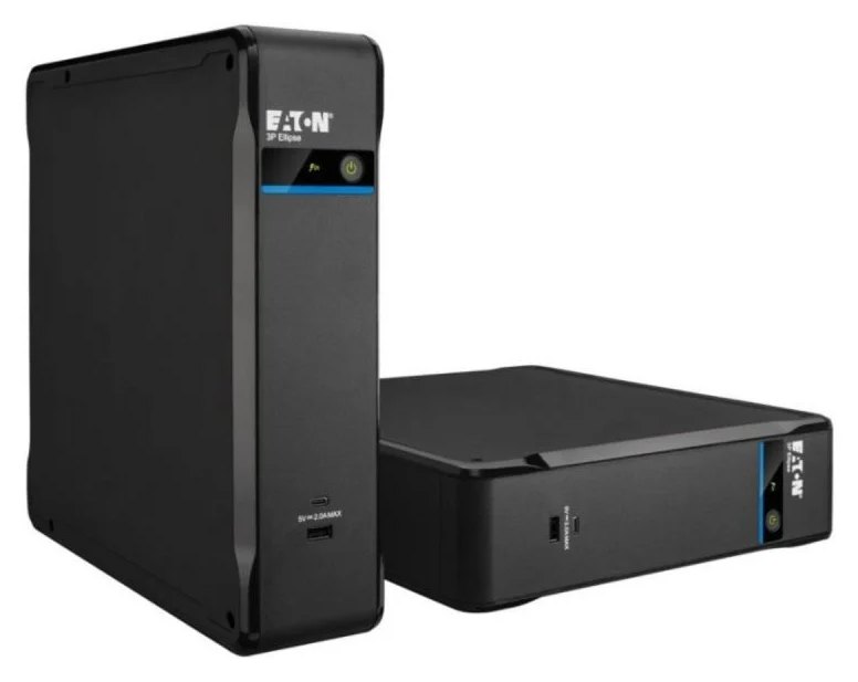 Sai Eaton 1300VA Batterie au Plomb 7 Ah Protection Surcharge 8 Sorties USB/LAN
