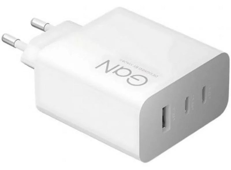 Chargeur secteur Xiaomi 90W HyperCharge Power Adapter 2XUSB-C 1XUSB-GaN blanc