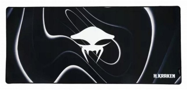 Tapis de souris gaming Havit Stellarisforce-1 900 x 400 mm noir blanc tissu 6 mm