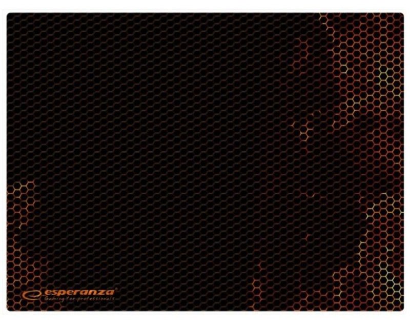 Tapis de souris Esperanza EGP103R Gaming 400X300MM Noir motif base antidérapante