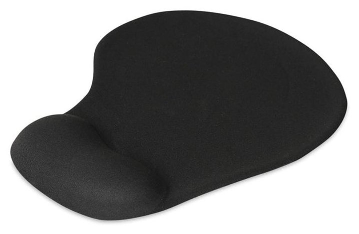 Tapis de souris iBox IMP003 Noir Monochrome avec repose-poignet et base antidérapante