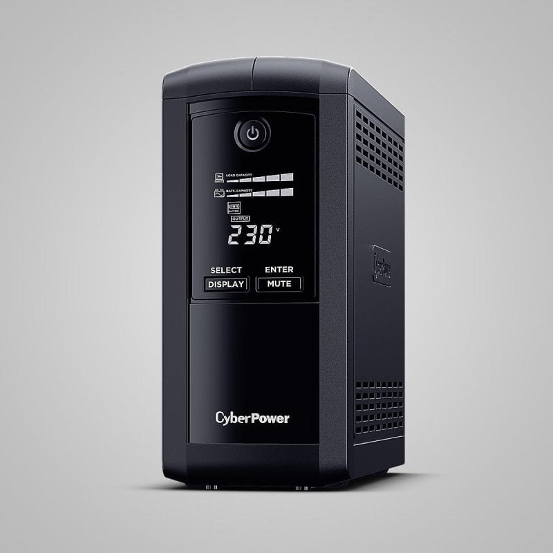 Sai CyberPower 700VA Batterie Plomb VRLA 10 Min Autonomie LCD AVR Protection Réseau