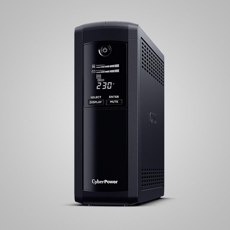 Sai CyberPower 1,2 kVA Batterie Plomb VRLA 12 Minutes LCD AVR RS-232 USB