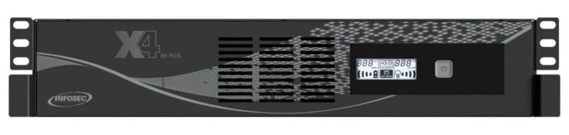 Sai Infosec 2 kVA Batterie Plomb VRLA 50 min Rack LCD AVR