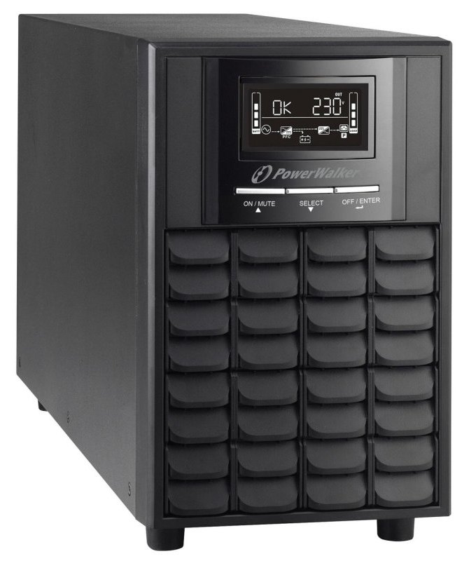 Sai PowerWalker 1100VA Batterie Plomb-Acide Écran LCD Ventilateur Intégré