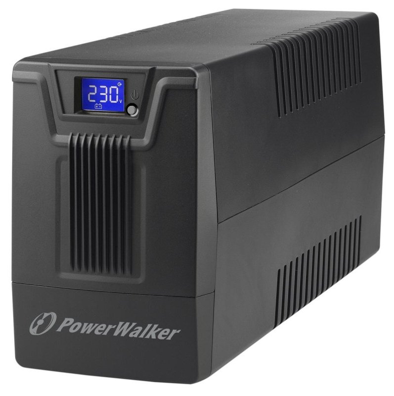 Sai PowerWalker 800VA Batterie au Plomb-Acide Onde Sinusoïdale 2 Prises USB RJ11 RJ45