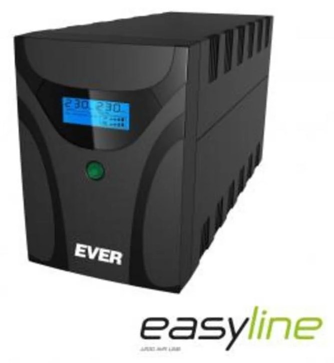 Sai Ever 1200VA Batterie Plomb Acide 11MIN USB LCD AVR Tour