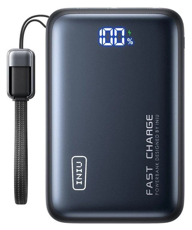 INIU Leopard Power Powerbank Compact 20000 mAh 65W Noir
