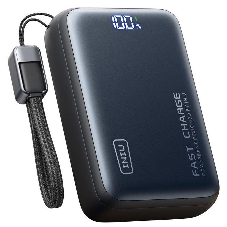 INIU Leopard Power Powerbank Compact 25000 mAh 100W Noir