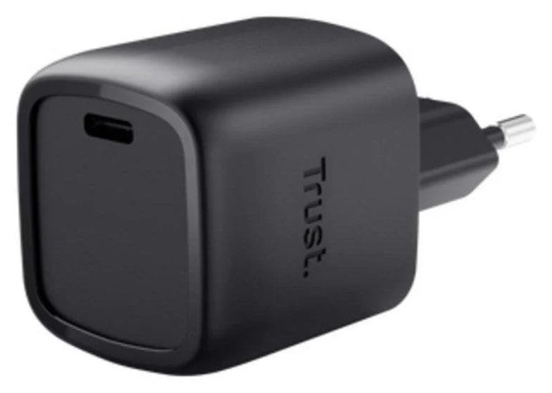 Chargeur Compact GaN USB-C 30W Trust Maxo GaN Livraison de Puissance Rapide PPS