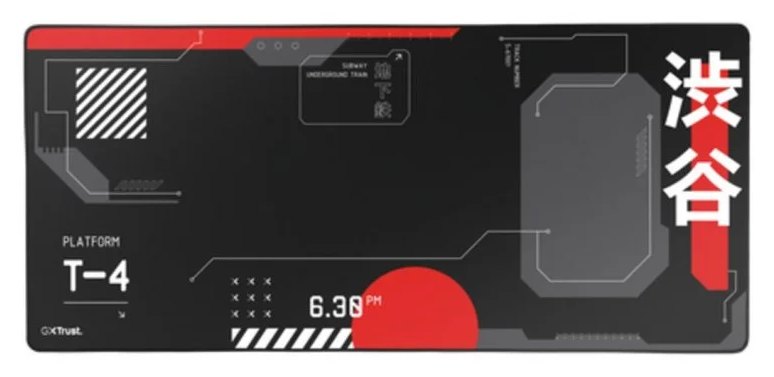 Tapis de souris Trust GXT 759 XXL bord cousu antidérapant PET gaming
