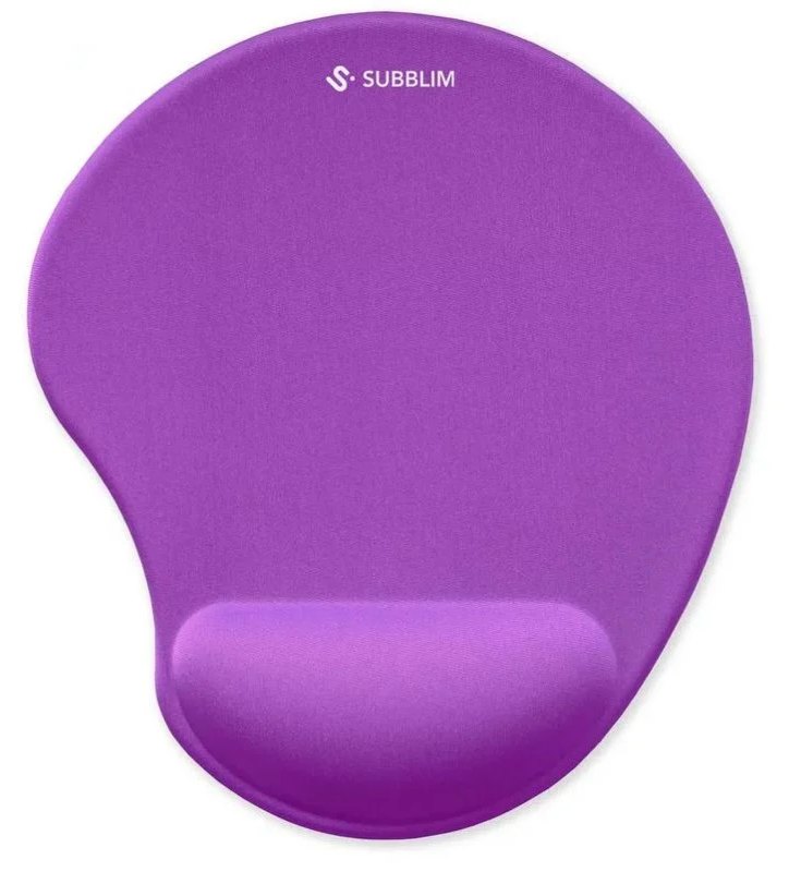 Tapis de souris Subblim SUBMP-04E052 Ergo NeoGel support poignet refroidissant violet