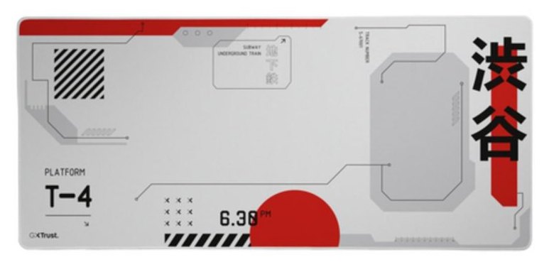 Tapis de souris Trust GXT 759 XXL bords cousus base antidérapante