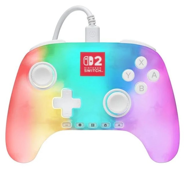Power-a PowerA Advantage Manette filaire pour Nintendo Switch 2 avec Lumectra