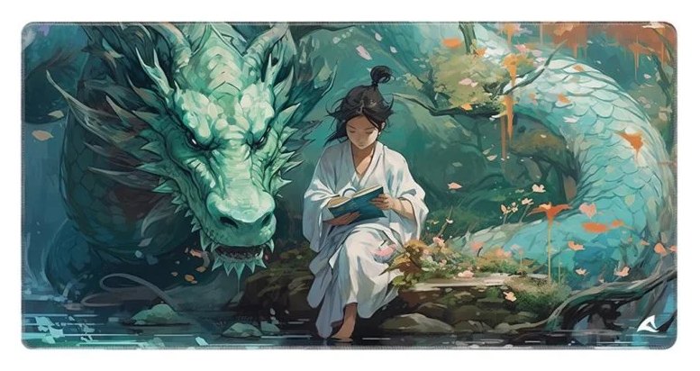 Tapis de souris Sharkoon SKILLER SGP40 D8 1000X500 mm Gaming Illustration