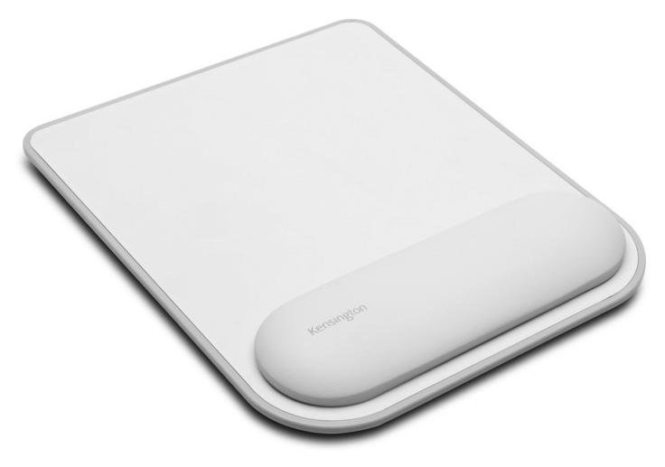 Tapis de souris Kensington ErgoSoft Gris Repose-poignet Simili Cuir Gel 240X195 mm