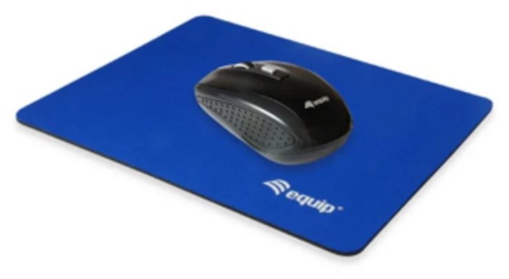 Tapis de souris Equip 245012 Bleu 180X220 mm Base antidérapante Nylon