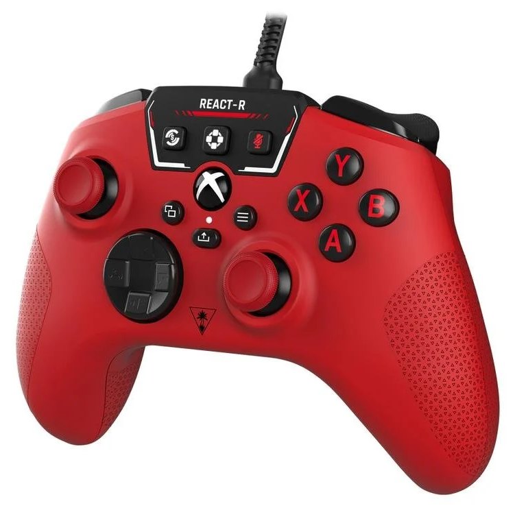 Manette Turtle Beach React-R Rouge Filaire PC Xbox Series Programmable