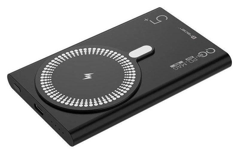 Batterie externe Trackimo AIRMAG2 5000 mAh MagSafe 20W USB-C noire