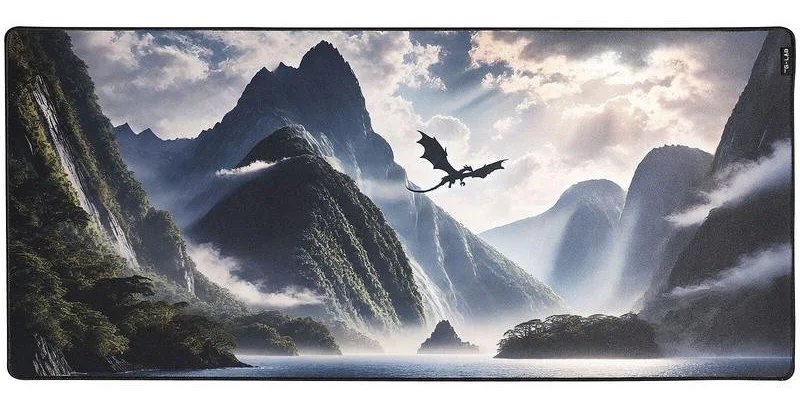 Tapis de souris The G-Lab Pad Dragon XXL 900 x 400 mm base antidérapante