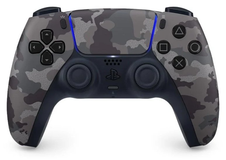 Manette Sony DualSense V3 Grey Camo rétroéclairage RGB Bluetooth PS5