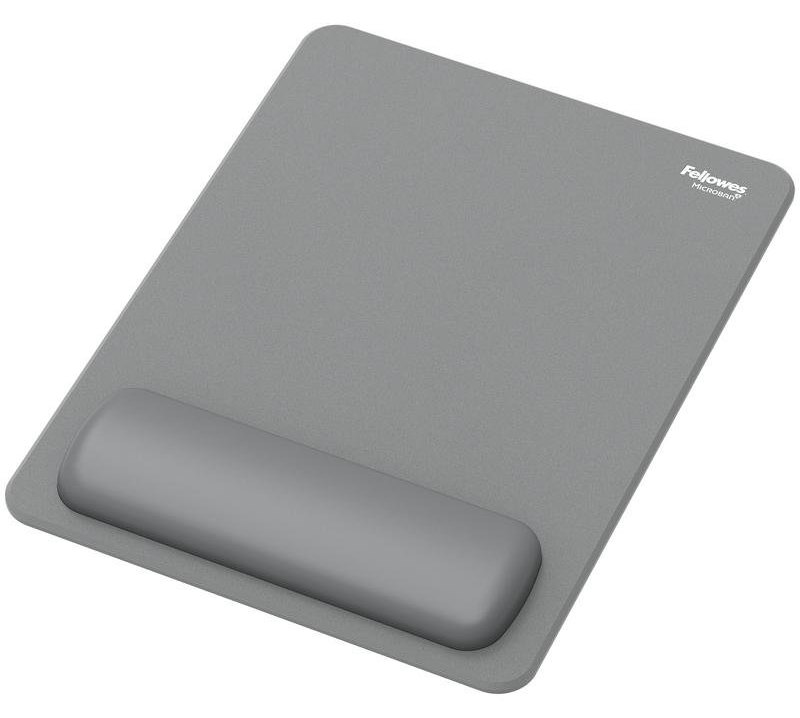 Tapis de souris Fellowes Breyta 100142561 Gris XL avec repose-poignet