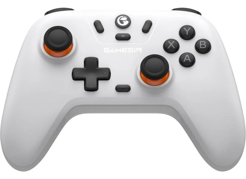 Manette sans fil Gamesir Nova Lite Stellar White Sticks Hall Effect Turbo 20 Hz