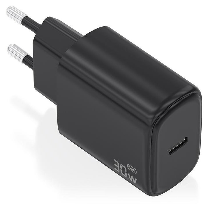 Chargeur Aisens A110-0976 GaN 30W USB-C PD3.0 charge rapide noir