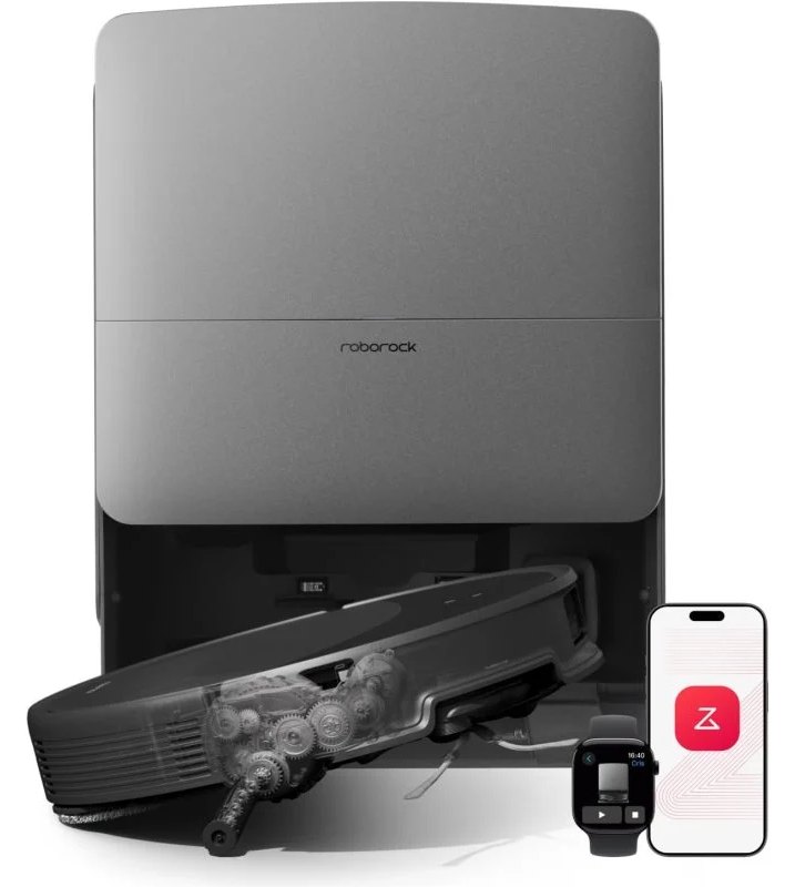 Aspirateur Robot et Laveur Roborock Saros 20X Vidage Automatique Navigation IA 36.000 Pa