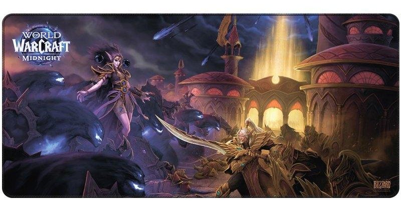 Tapis de souris XL Blizzard Entertainment World of Warcraft Xalatath Midnight 90 cm base