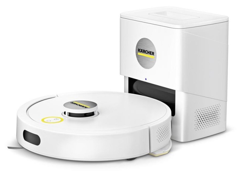 Aspirateur Robot et Laveur Kärcher RVC 3 Comfort Navigation LiDAR 15.000 Pa Contrôle Vocal