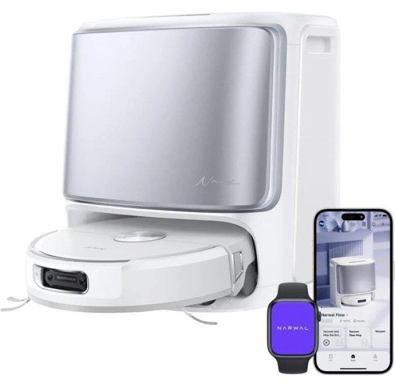 Aspirateur Robot et Laveur Narwal Flow Navigation LiDAR 22.000 Pa Contrôle App