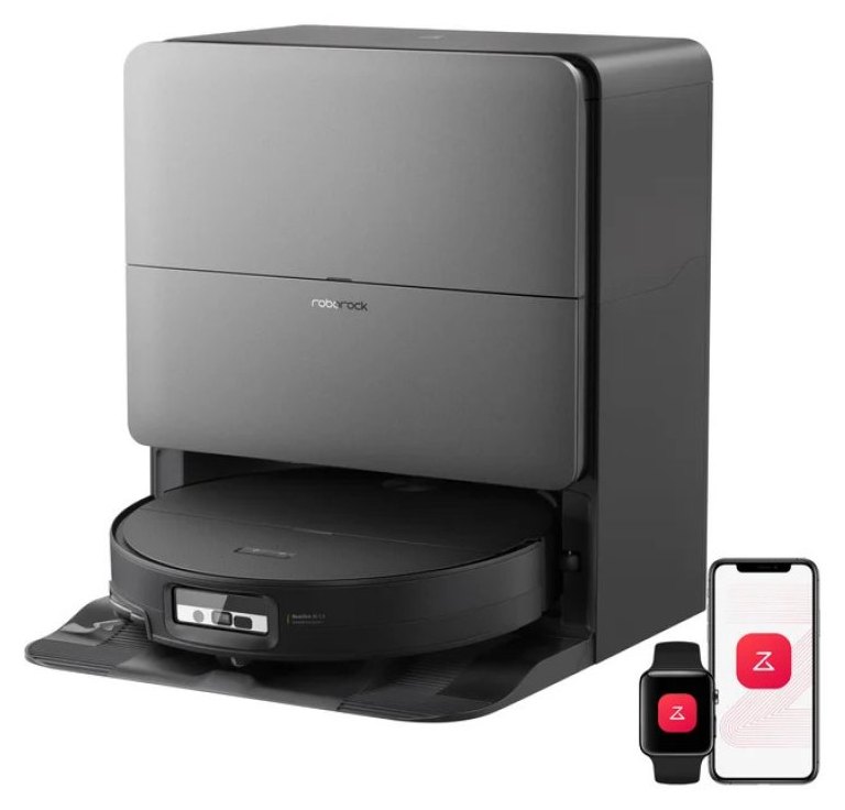 Aspirateur Robot et Laveur Roborock Saros 20 Sonic Navigation Avancée 36.000 Pa Hauteur Basse