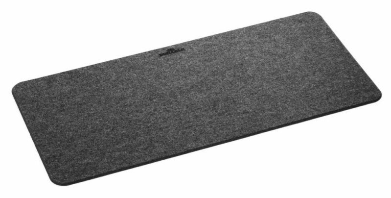 Alfombrilla Durable 708158 Charcoal Fieltro PET 700X330MM Support Smartphone