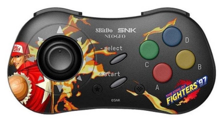 Manette 8BITDO NEOGEO Terry Bogard Sans Fil Bluetooth PC Android