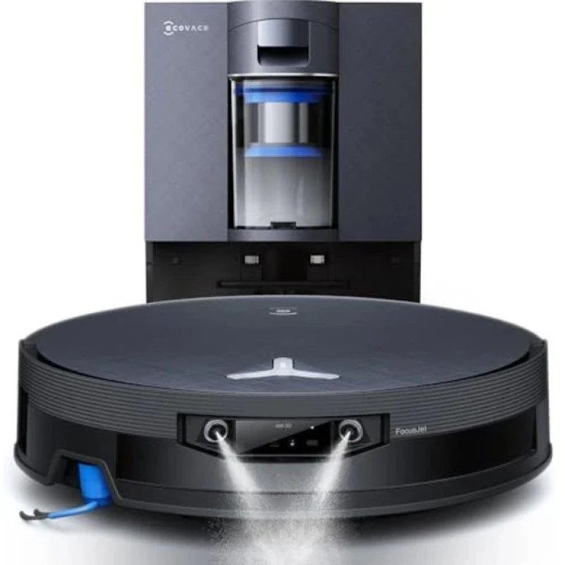 Aspirateur Robot Ecovacs DEEBOT X12 OmniCyclone Navigation LiDAR Puissance 22.000 Pa