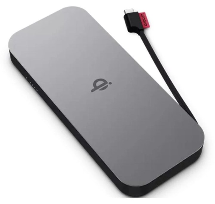 Power Bank Lenovo Go 10000 mAh Quick Charge 3.0 Sans Fil