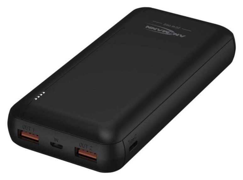 Batterie externe Ansmann PB320PD 20000 mAh Quick Charge 3.0 Noir