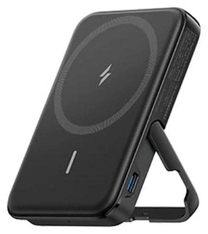 Banc d'alimentation Anker 322 MagGo 5000 mAh Chargeur sans fil 12 W Noir
